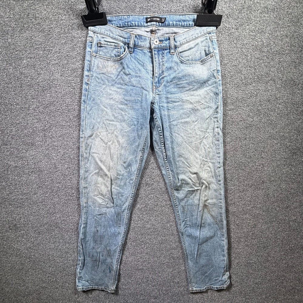 BP. X Alex Costa Skinny Jeans Men's 30x32 Blue Cotton Denim Faded Stretch Casual